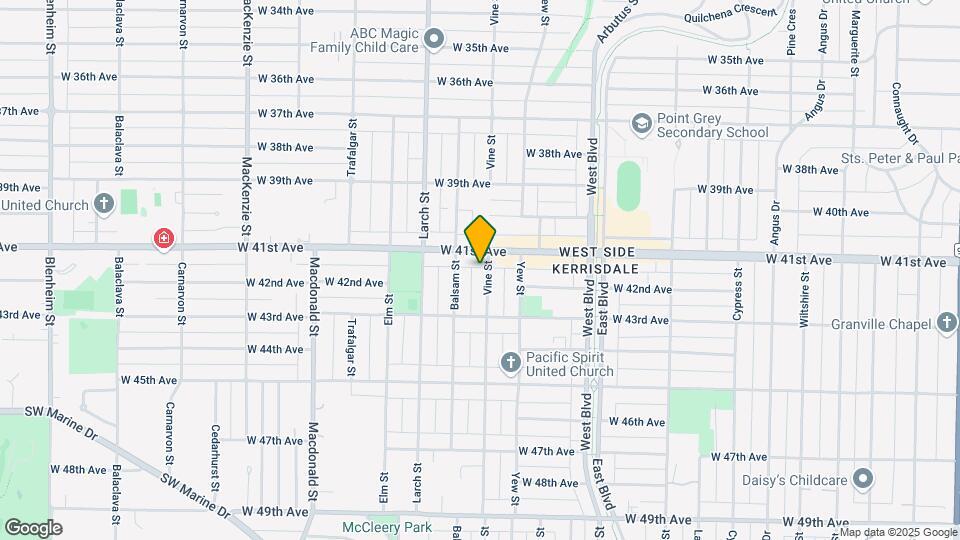 5763 Vine St Map and Location Details
