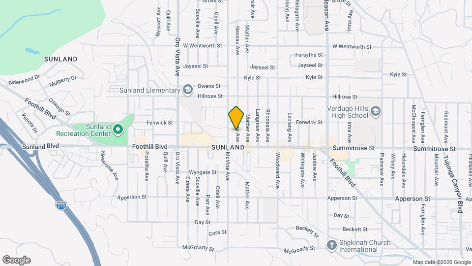 10533 Nassau Ave Mapa y Detalles de la Ubicación
