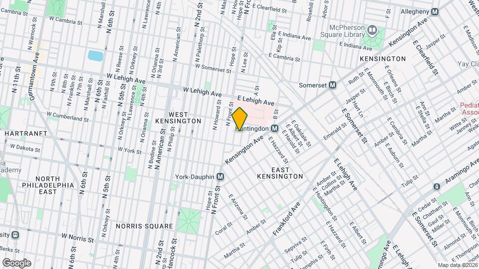 2534 N Water St Map and Location Details