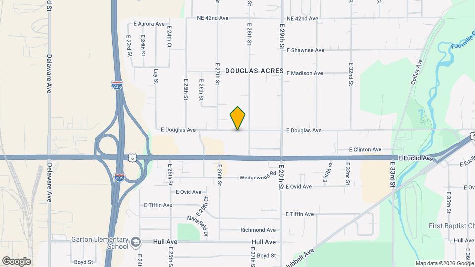 2727 E Douglas Ave Map and Location Details