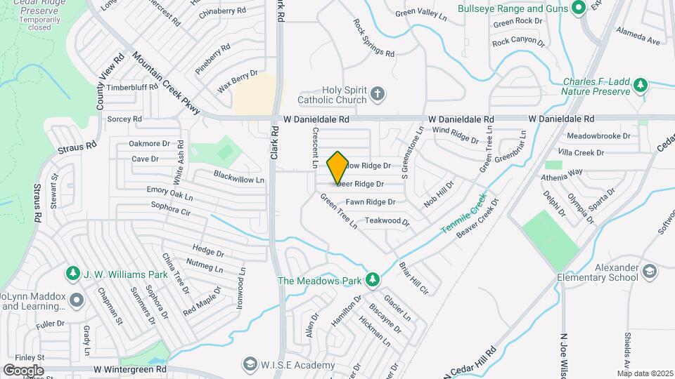 1318 Deer Ridge Dr Map and Location Details