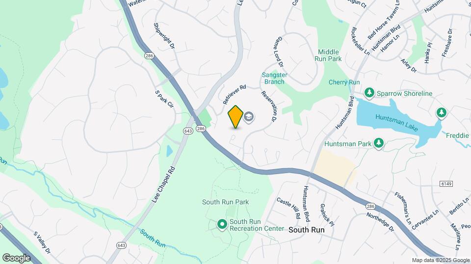 9518 Hunt Square Ct Map and Location Details
