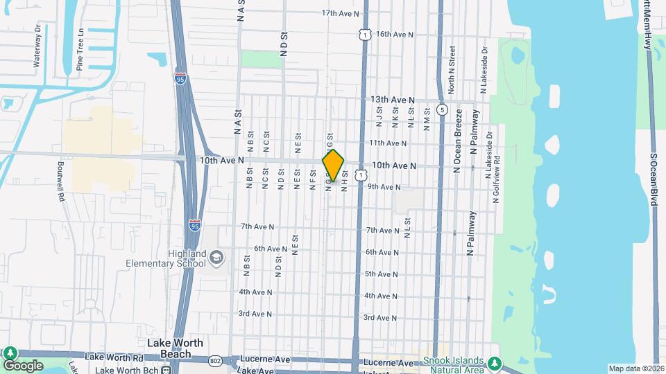 1011 9th Ave N Map and Location Details