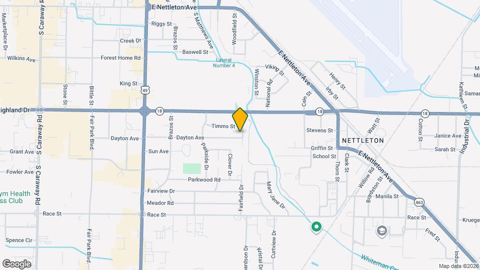 2017 Fairfield Dr Map and Location Details