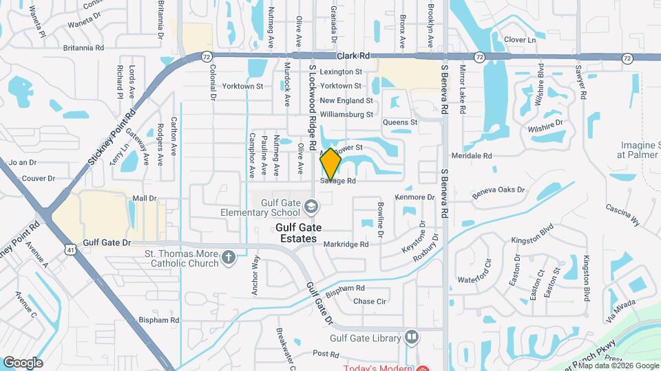 3238 Savage Rd Map and Location Details