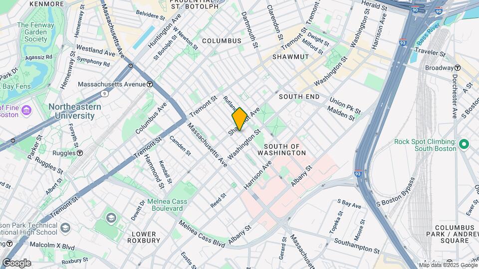 80 W Concord St, Unit 1 Map and Location Details
