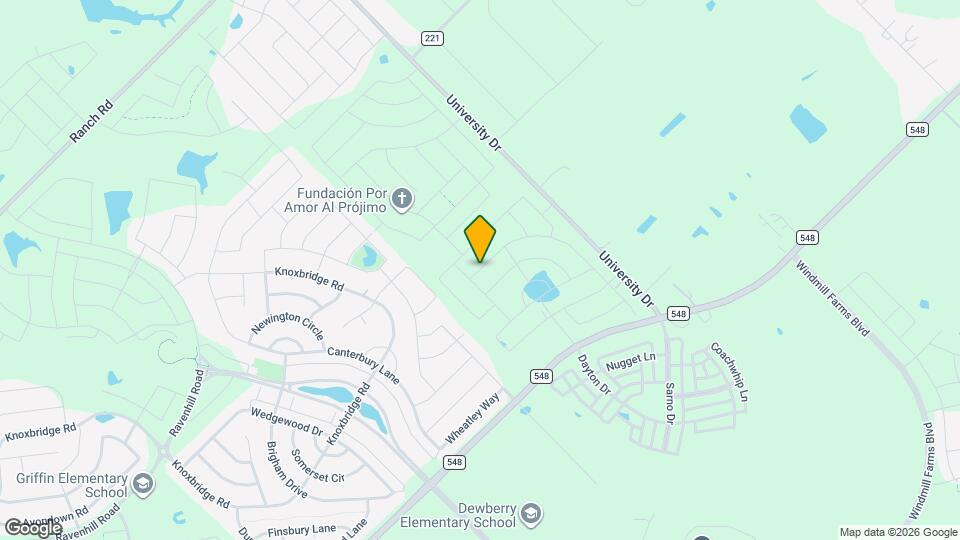 1008 Clear Dusk Ln Map and Location Details