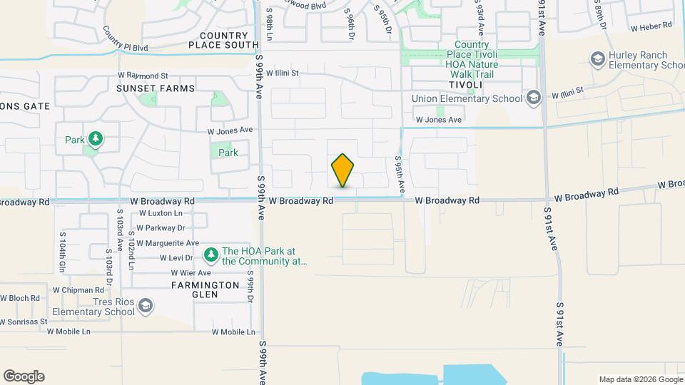 9631 W Trumbull Rd Map and Location Details