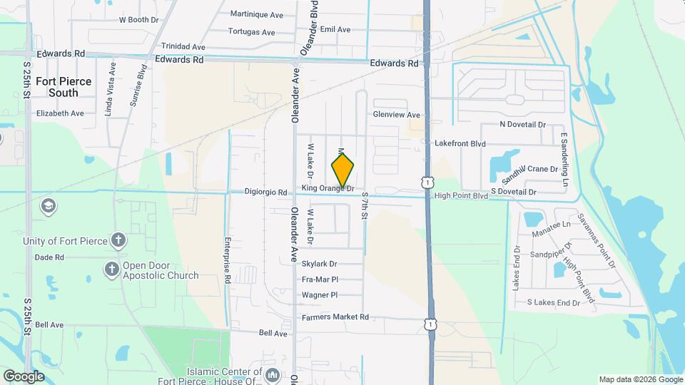 807 King Orange Dr Map and Location Details