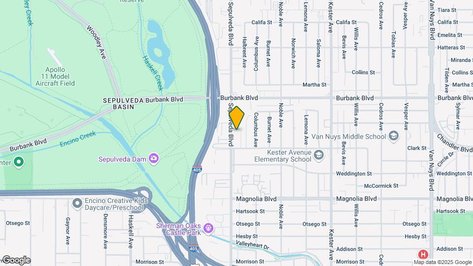 5444 Sepulveda Blvd Map and Location Details