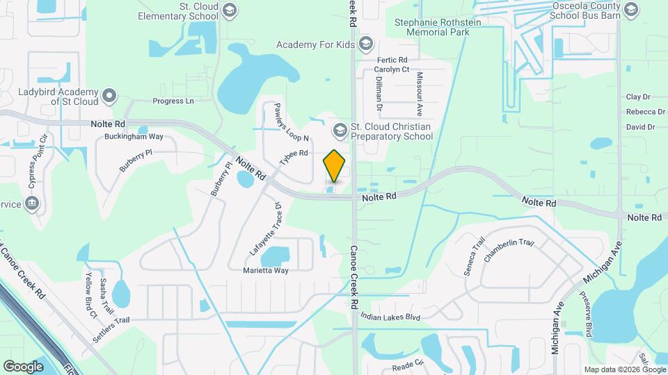 3596 Sanctuary Dr Map and Location Details