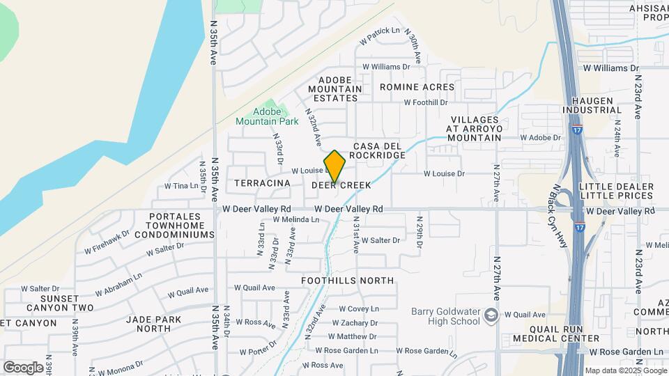 21830 N 31st Dr Map and Location Details