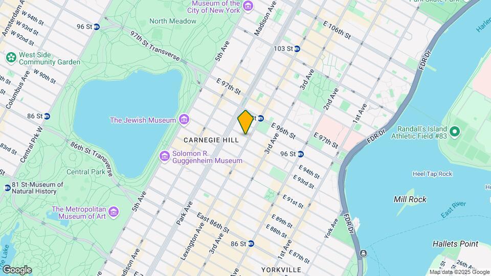 1442 Lexington Ave Mapa y Detalles de la Ubicación