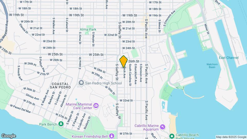 2701 S Peck Ave Map and Location Details