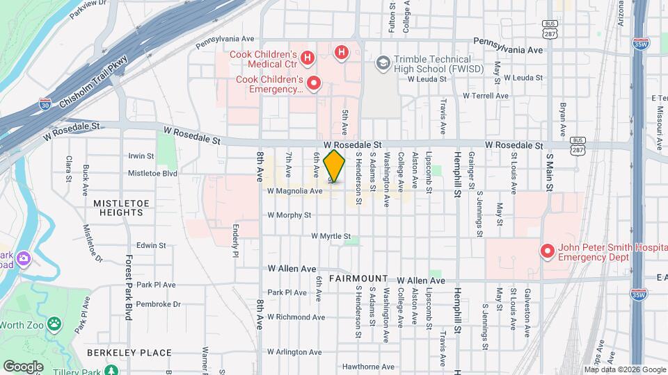 1264 W Magnolia Ave, Unit SI FL2-ID1575033P Mapa y Detalles de la Ubicación