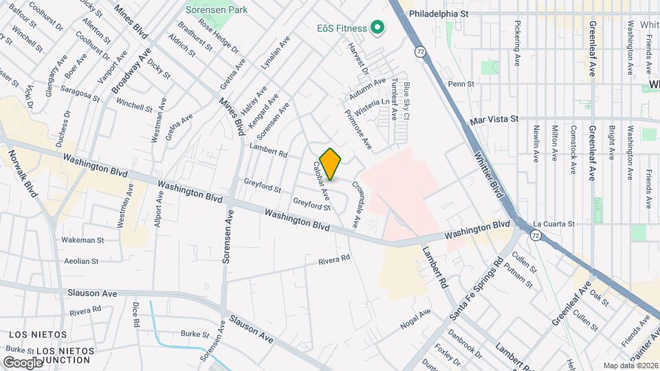 7860 1/2 Calobar Ave Map and Location Details