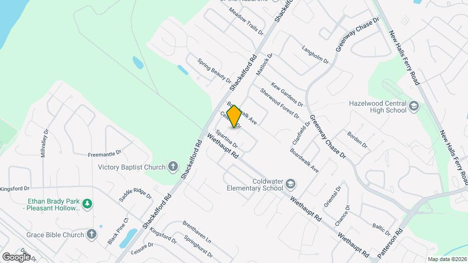 2909 Sand Spur Ct Map and Location Details