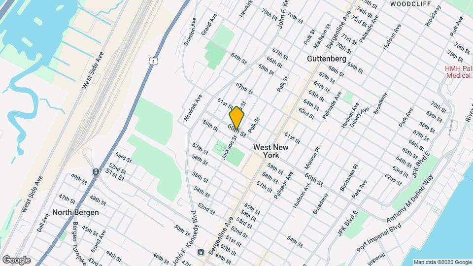581 60th St Map and Location Details