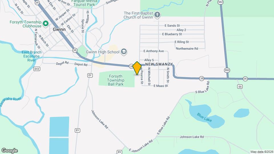 25 N Pearce St Map and Location Details