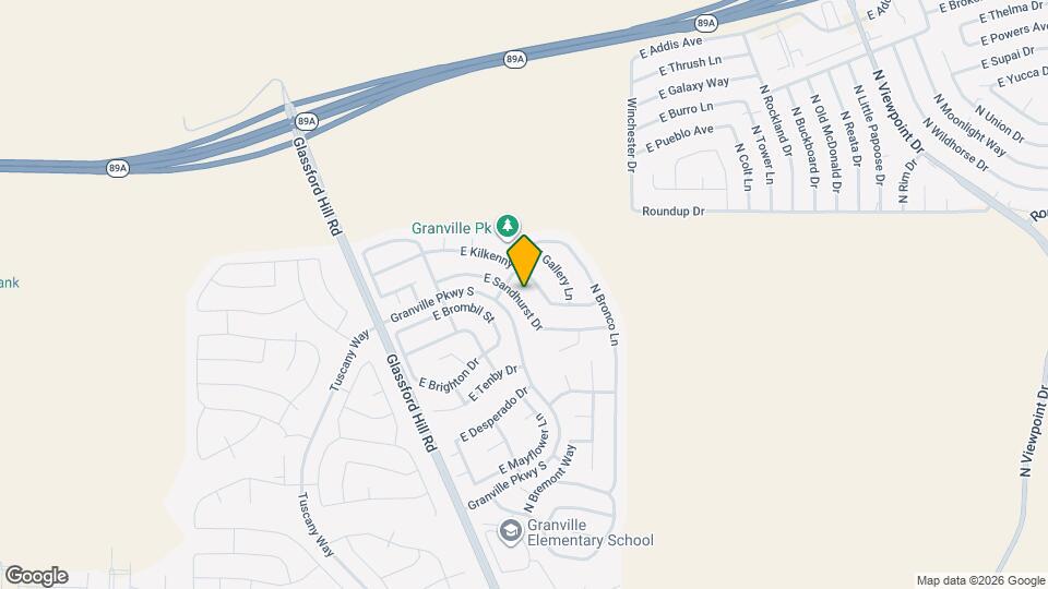 6760 E Sandhurst Dr Map and Location Details