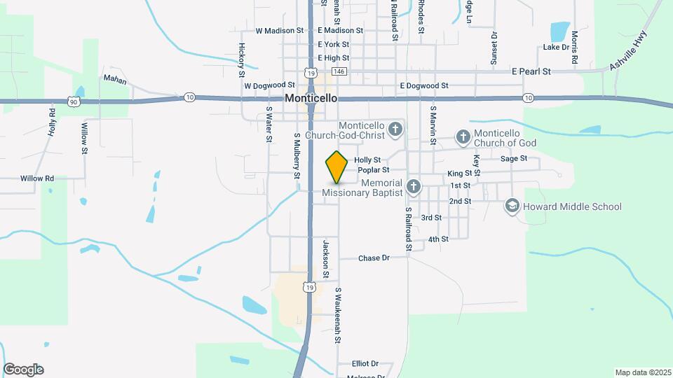 685 S Waukeenah St Map and Location Details