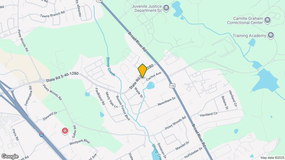 4716 Palm Tree Ln Map and Location Details