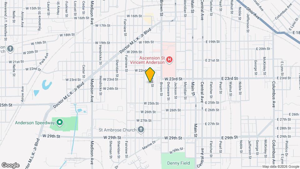 2315 Chase St Map and Location Details