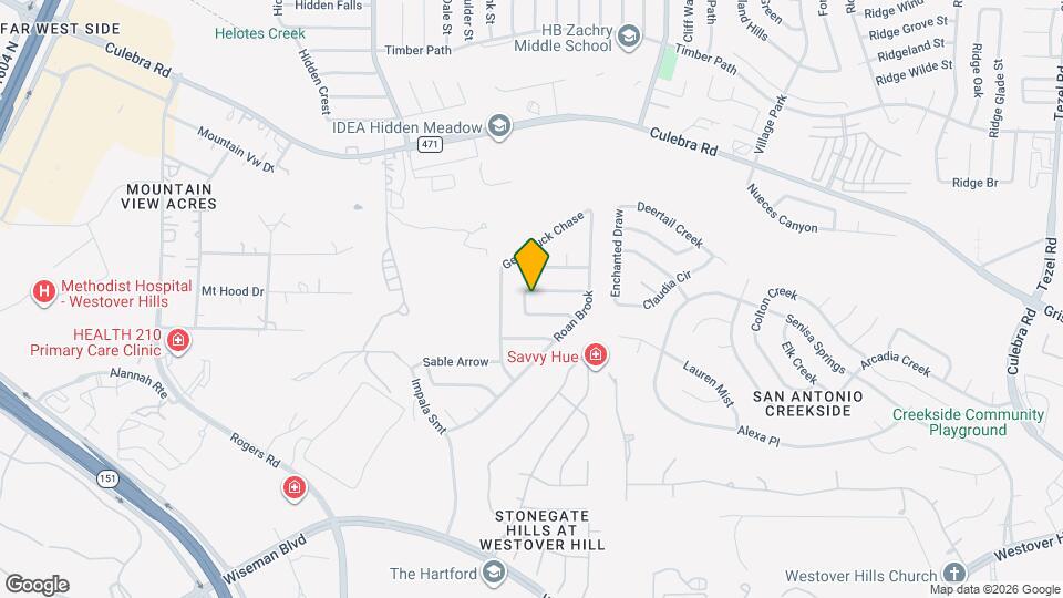 9850 Gazelle Ford Map and Location Details