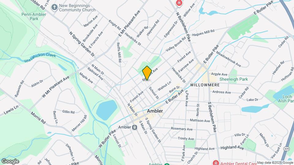 131 Forest Ave Map and Location Details