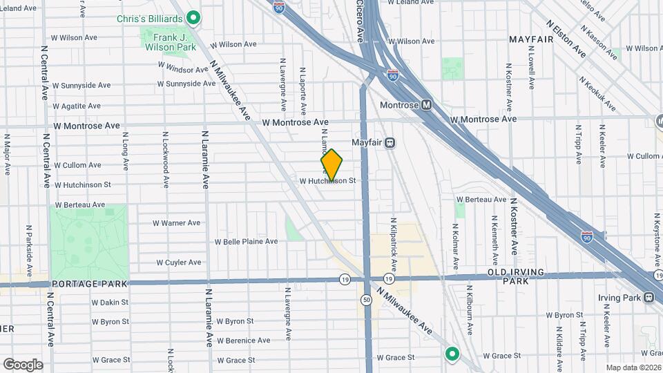 4849 W Hutchinson St Map and Location Details