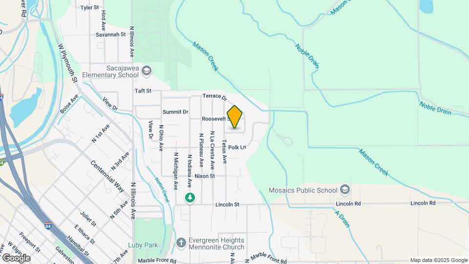 2316 Shasta Way Map and Location Details
