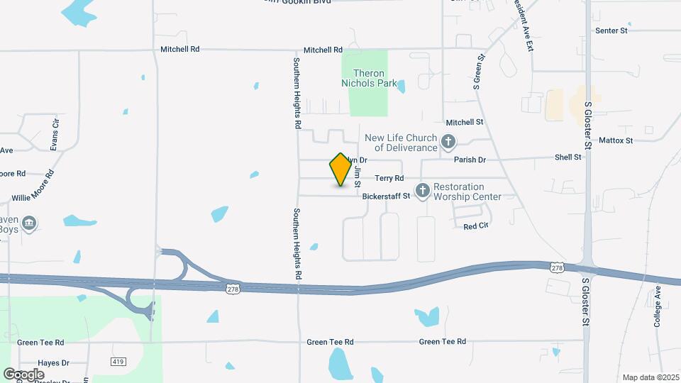 1104 Bickerstaff St Map and Location Details