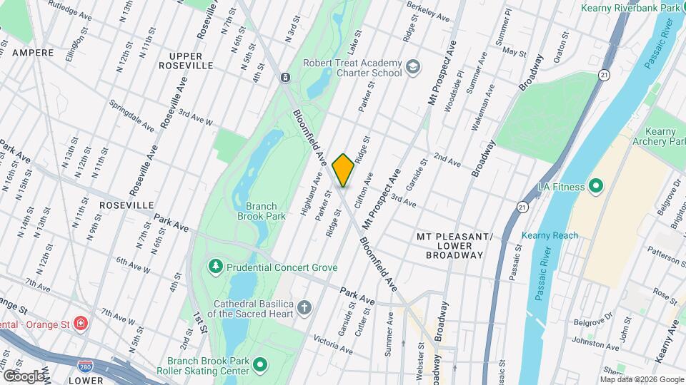 191 Bloomfield Ave Map and Location Details