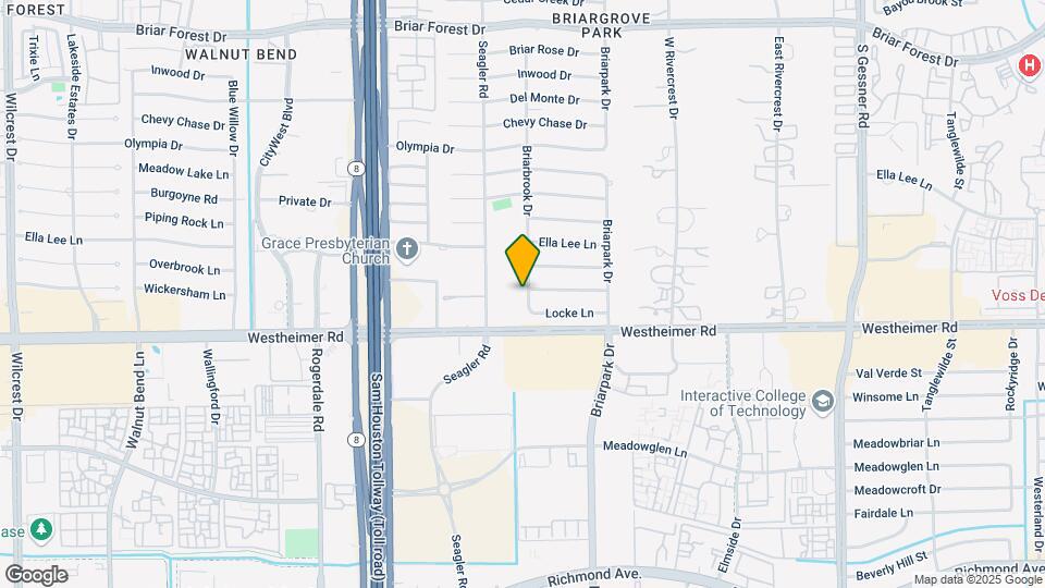 2602 Briarbrook Dr Map and Location Details
