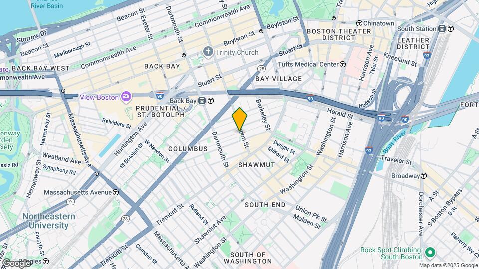 32 Clarendon St, Unit 1 Map and Location Details