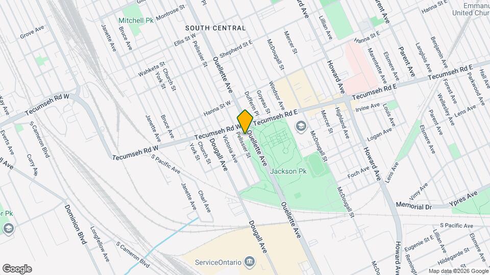 2144 Pelissier St Map and Location Details