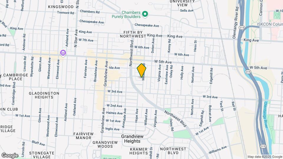 1367-1373 Meadow Rd Mapa y Detalles de la Ubicación
