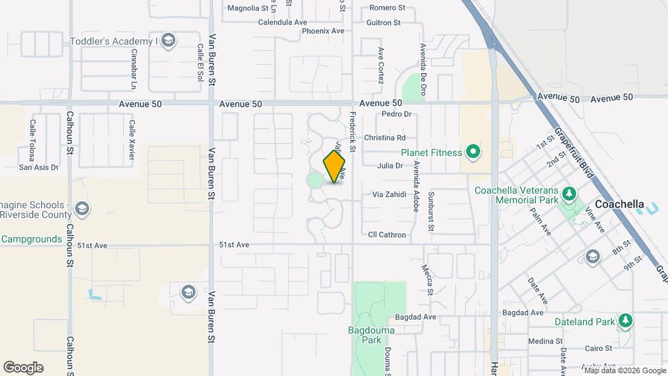 50510 Jalisco Ave Map and Location Details