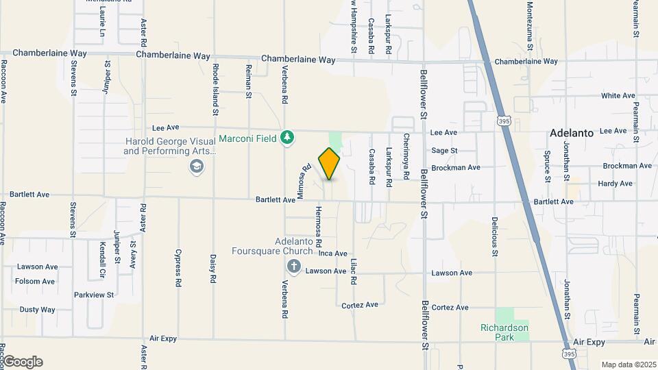 18125 Poinciana Rd Map and Location Details