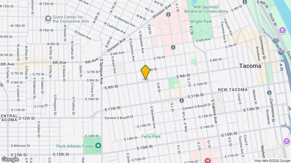 1407 S 9th St Map and Location Details