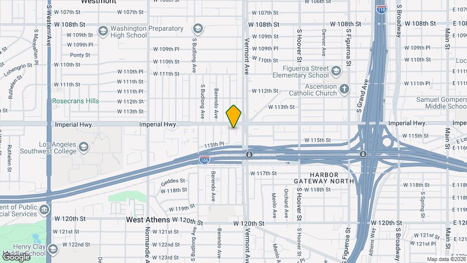 11418 S New Hampshire Ave Map and Location Details
