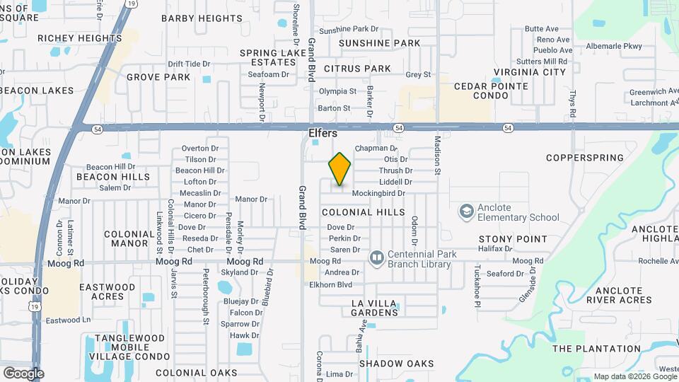 3735 Mynabird Dr Map and Location Details