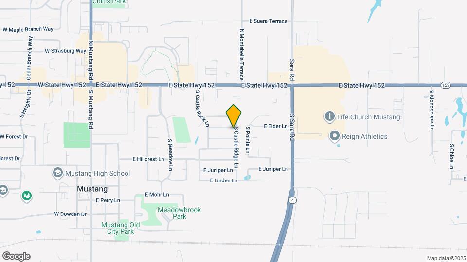 628 E Elder Ln Map and Location Details