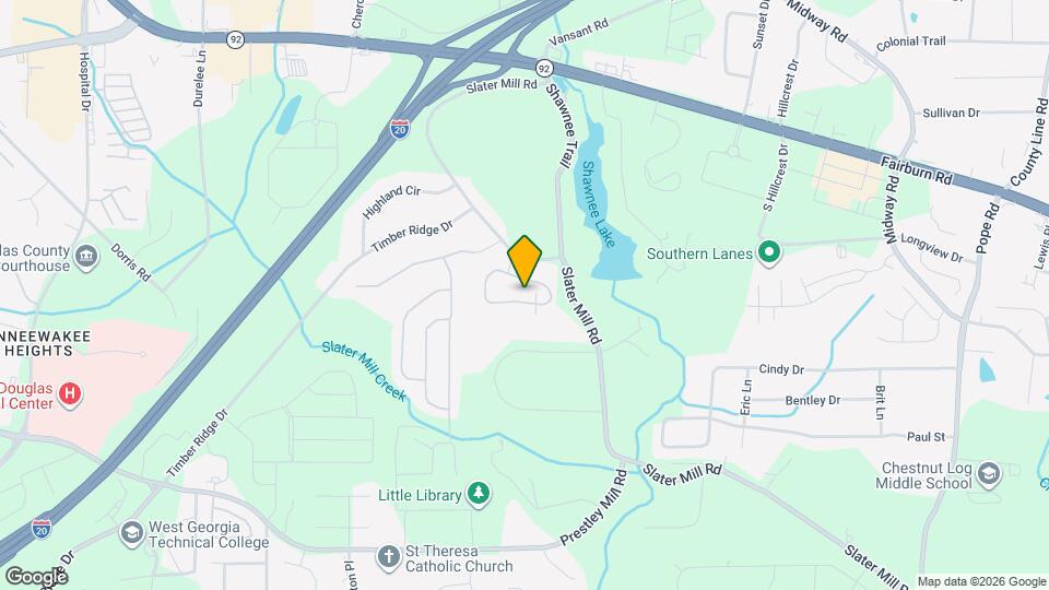 4041 Denton Dr Map and Location Details