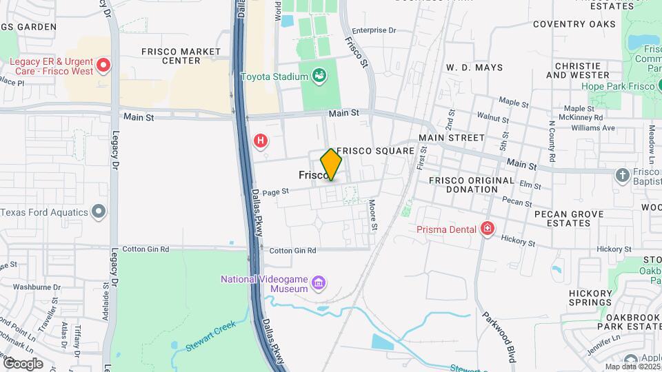 6031 Page St Map and Location Details