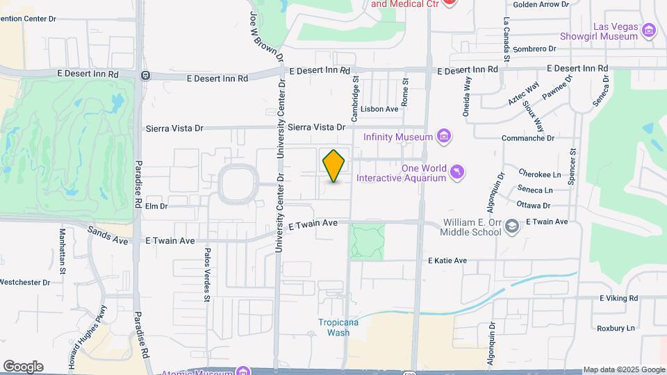 3601 Cambridge St Mapa y Detalles de la Ubicación