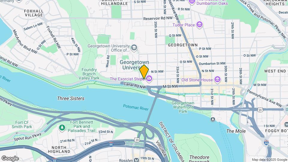3620 Prospect St NW Map and Location Details