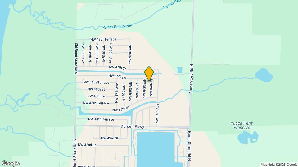 4528 NW 34th Pl Map and Location Details