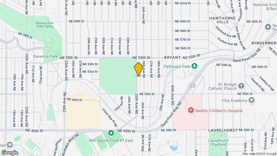 3505 NE 52nd St Map and Location Details