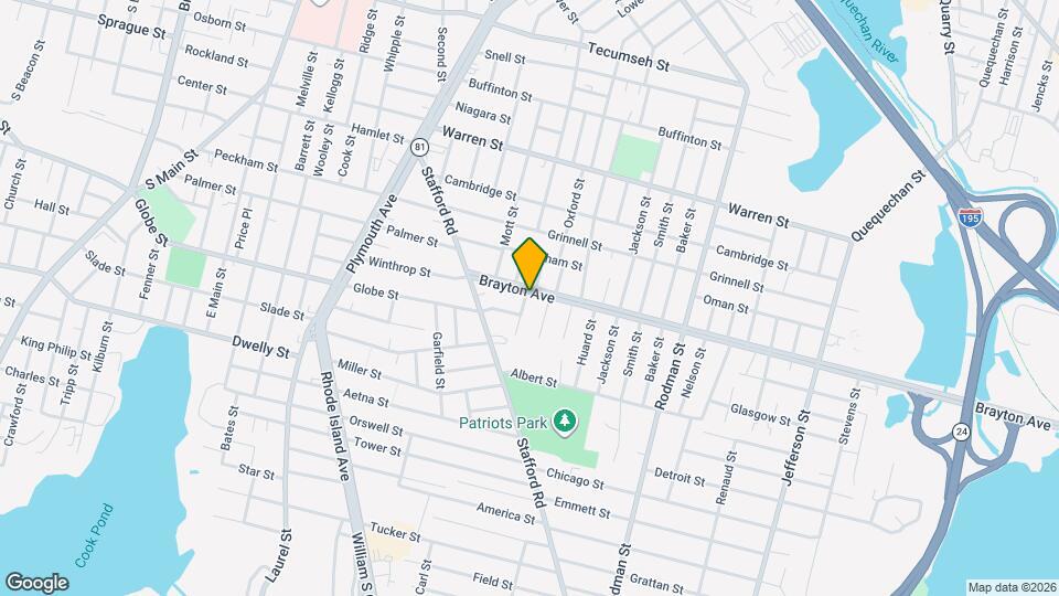 8 Lane St Mapa y Detalles de la Ubicación